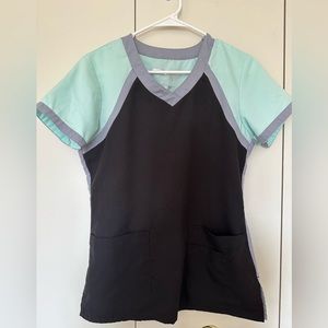 greys anatomy active scrub top